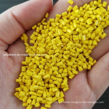 Color Plastic Resin Raw Material Yellow Color Masterbatch